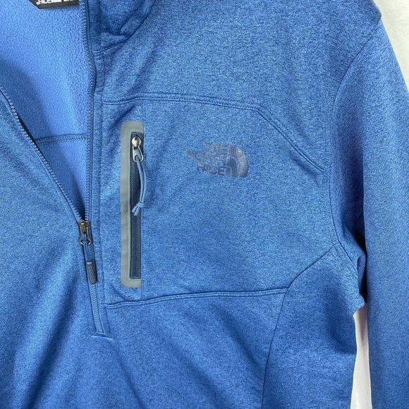 The North Face Blue Canyonlands 1/2 Zip Fleece Pullover Men's Size Medium - Picture 6 of 7